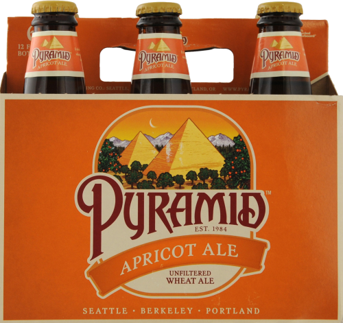Pyramid Audacious Apricot Ale Perspective: front