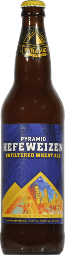 Pyramid Hefeweizen Wheat Ale Perspective: front