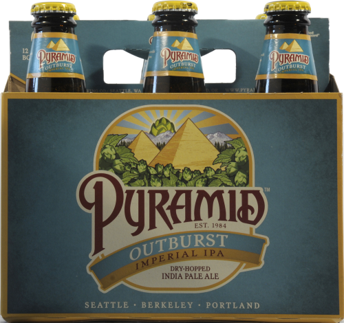 Pyramid Outburst Imperial Ipa Perspective: front