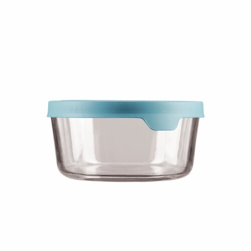 7Cup Round T/Seal Mineral Blue Perspective: front