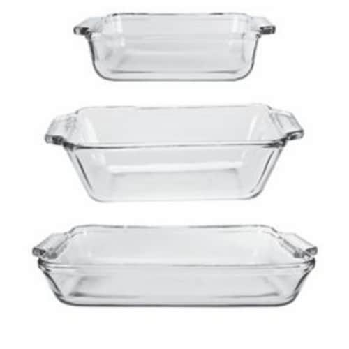 Anchor Hocking 3-Piece Glass Measuring Cup Set