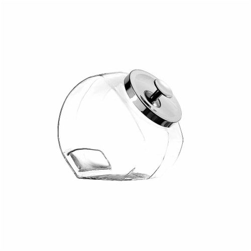 Anchor Hocking 1 Gallon Jar with Brushed Finished Lid Perspective: front