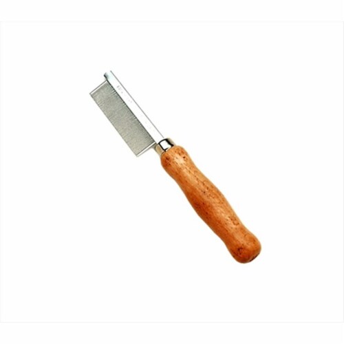 Coastal Pet Products 770028 W567 Flea Comb Wood Handle Perspective: front