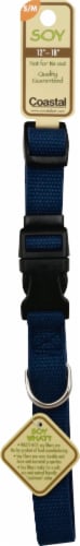 Coastal Indigo Soy Pet Collar Perspective: front
