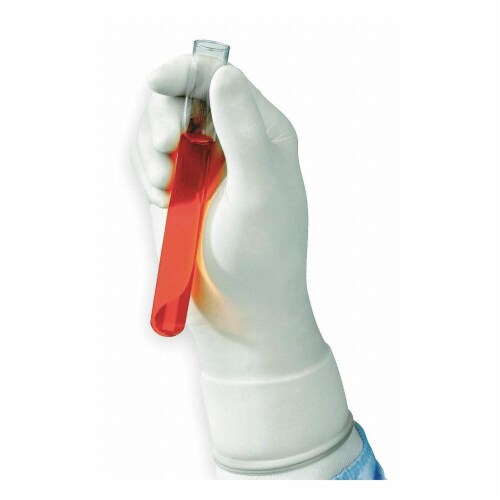 Nitrilite Disposable Gloves,Nitrile,7.5,PK100  93-401 Perspective: front