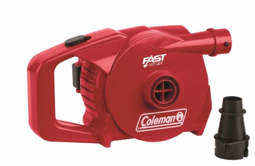 Coleman 4D QuickPump Airbed Pump - Red Perspective: front