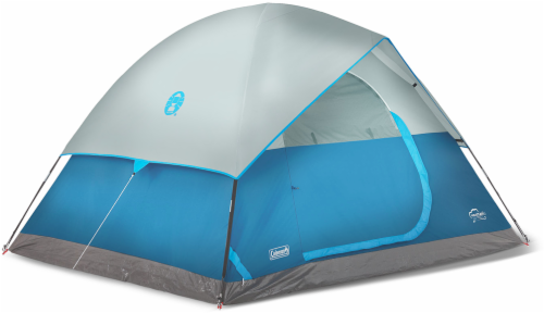 Coleman Oasis 4 Person Dome Tent Blue Gray 9 x 7 ft Fred Meyer