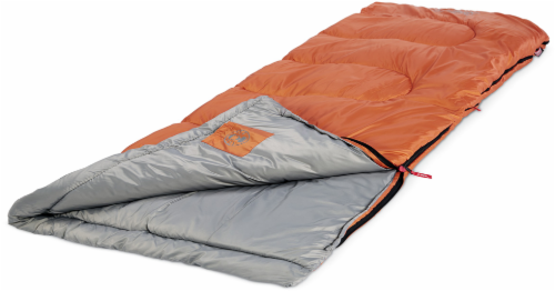 Coleman sleeping bag. Gray/Orange