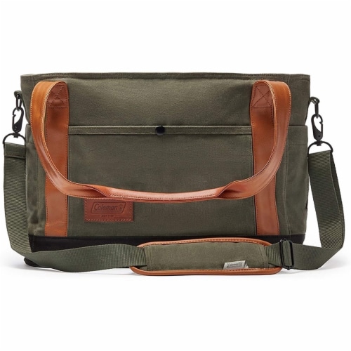 Coleman Banyan Series 30 Can Padded Soft Sided Can Soft Cooler Tote Bag Olive 1 Piece Metro Market