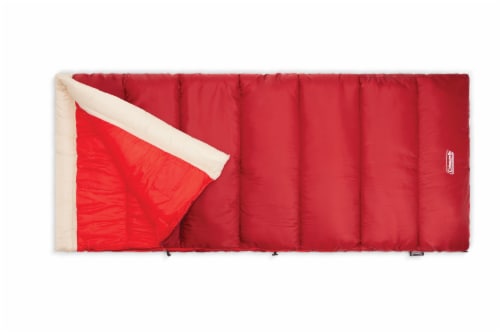 Coleman® Flatlands Sleeping Bag - Mahogany Perspective: front