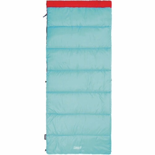 Coleman® Flatlands Sleeping Bag - Blue Perspective: front
