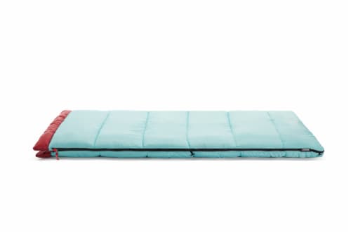 Coleman® Flatlands Sleeping Bag - Blue Perspective: front