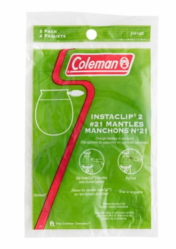 Coleman® Instaclip® #2 Lantern Mantles Perspective: front