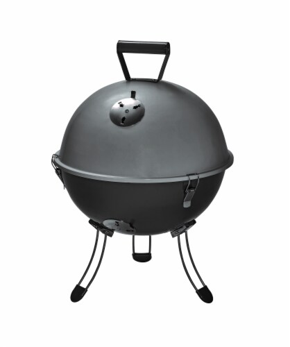 Bruntmor BBQ Grill, Heavy Duty Pre-Seasoned Cast Iron, 14 x12