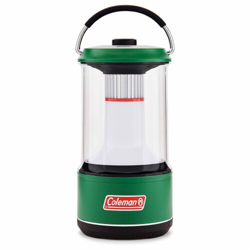 Coleman 1000 Lumens LED Outdoor Camping Light Lantern with BatteryGuard, Green Perspective: front