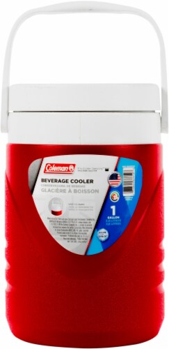 Coleman Beverage Cooler - Red Perspective: front