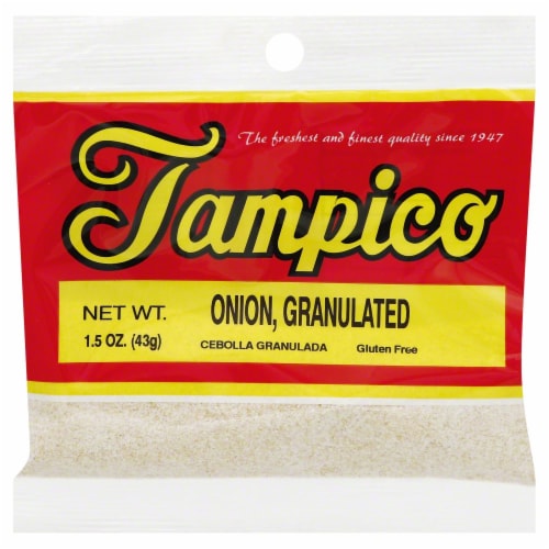 Tampico Granulated Onion Perspective: front