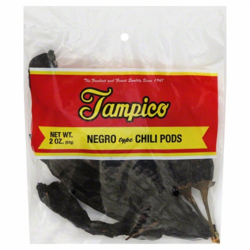 Tampico Negro Chili Pods Perspective: front