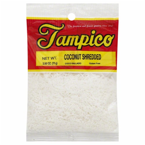 Tampico Shredded Coconut Perspective: front
