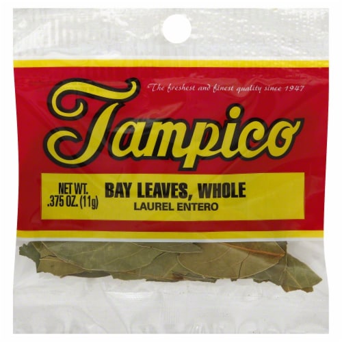Tampico Bay Leaves Whole Perspective: front