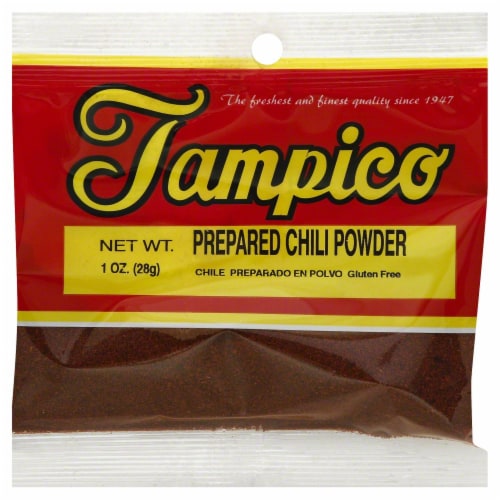 Tampico Prepared Chili Powder Perspective: front