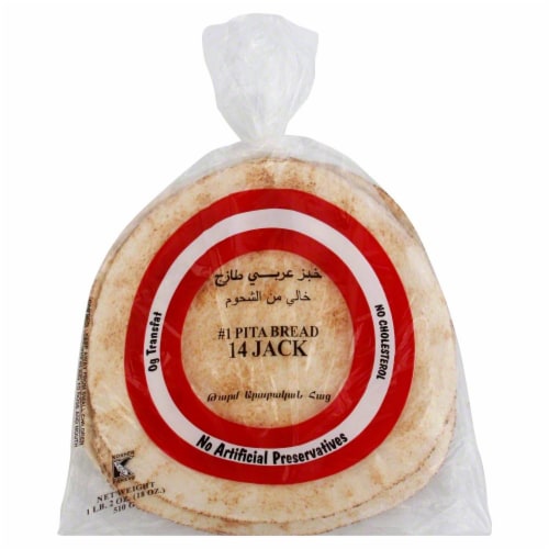 Best 14 Jack White Pita Bread Perspective: front