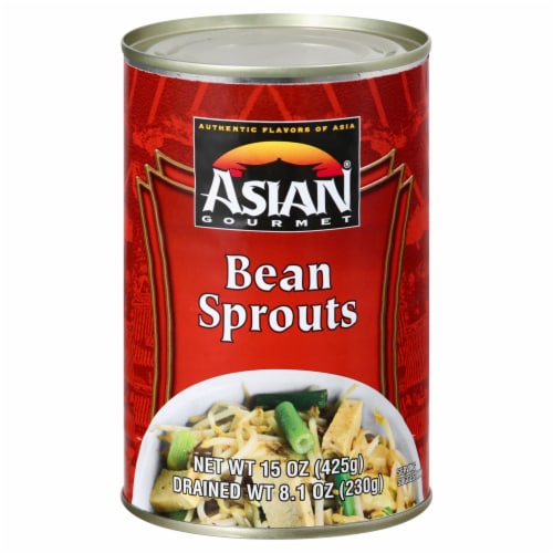 Asian Gourmet Imported Bean Sprouts Perspective: front