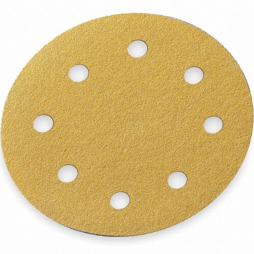 Norton Abrasives Hook and Loop Sanding Disc 5 in Dia PK4
