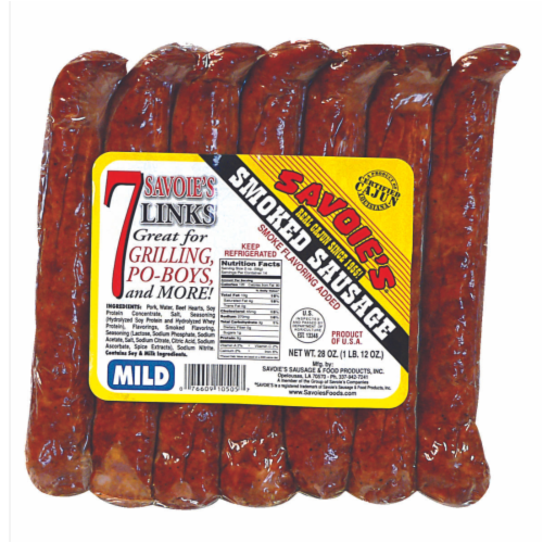 Savoie's® Smoked Sausage Perspective: front
