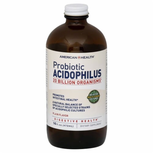 American Health Probiotic Acidophilus Culture Perspective: front