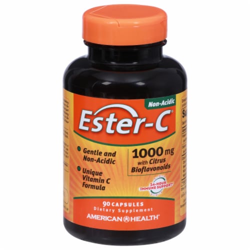 American Health Ester-C Citrus Bioflavonoids 1000mg Perspective: front
