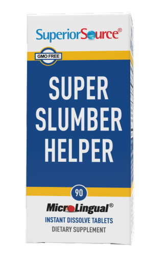 Superior Source Super Slumber Helper Instant Dissolve Tablets Perspective: front