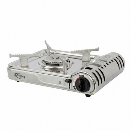 Sterno Butane Stove Stainless Steel 1 pk Perspective: front