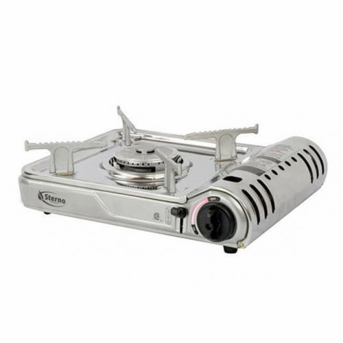 Sterno Butane Stove Stainless Steel 1 pk Perspective: front
