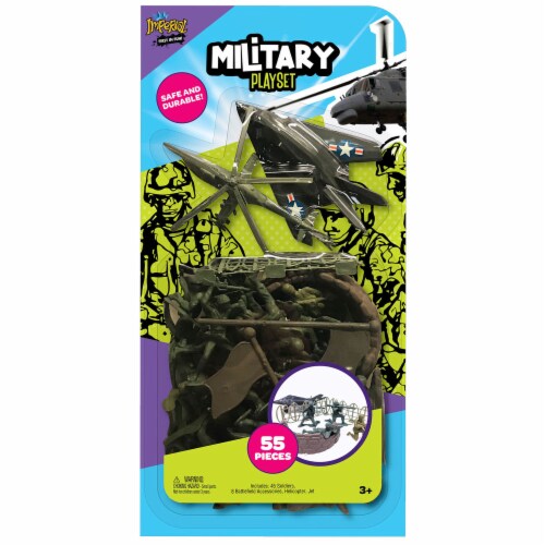 JA-RU Military Playset Toy Perspective: front