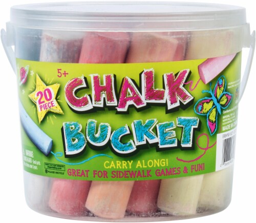 Imperial Toy Carry Along Chalk Bucket Perspective: front