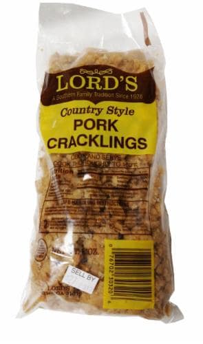Lord's Pork Crackling Perspective: front