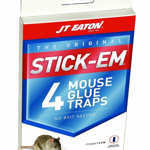 JT Eaton Stick-Em Glue Covered Mouse Trap (3-Pack) 144N, 1 - Kroger