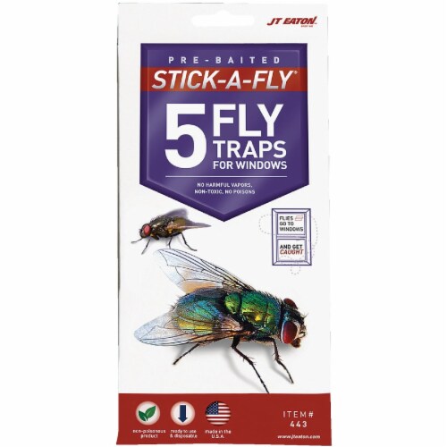 JT Eaton Stick-A-Fly Fly Trap 5 pk