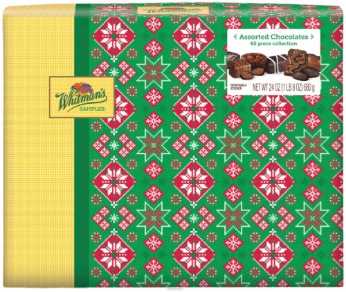 Whitman's Sampler Assorted Chocolates Perspective: front