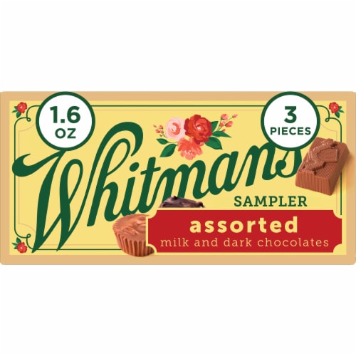 WHITMAN'S SAMPLER Assorted Chocolate Gift Box Perspective: front