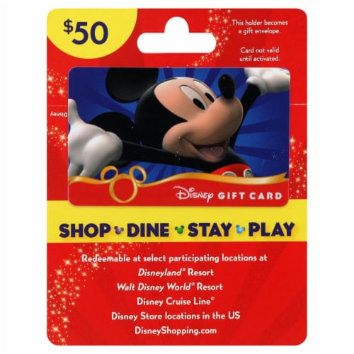 Disney 50 Gift Card, 1 ct Ralphs