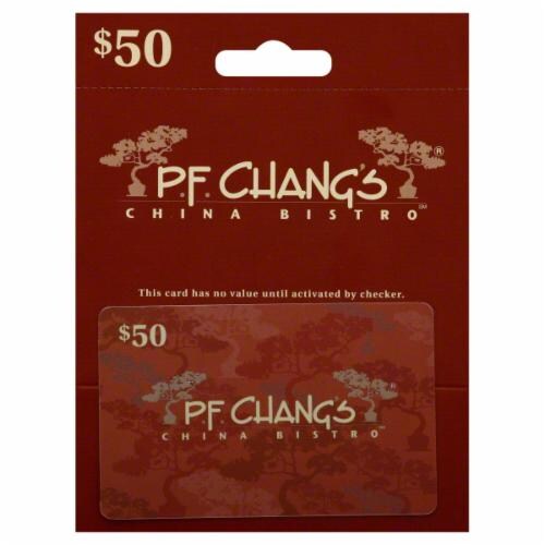 PF Chang's 50 Gift Card, 1 ct Harris Teeter