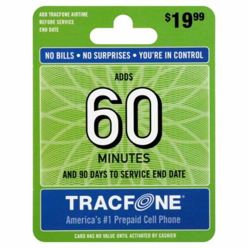 Tracfone 60 Minutes, 1 ct Kroger