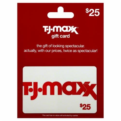 Fred Meyer T J Maxx 25 Gift Card 1 ct Fred Meyer T J Maxx 25 Gift Card 1 ct