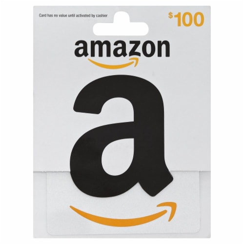 Amazon $100 Gift Card Perspective: front