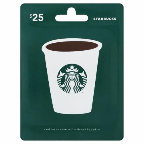 Starbucks $25 Gift Card