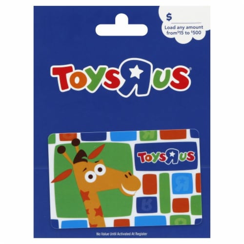 Toys R Us 15 500 Gift Card 1 Ct Kroger