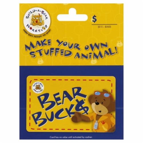 BUILD-A-BEAR Happy Birthday, Bear and Rabbit 2007 Gift Card ( $0 )