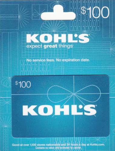 Kohl's $100 Gift Card, 1 ct - Kroger